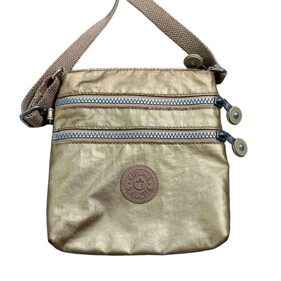 KIPLING Keiko Small Crossbody Bag Gold - Picture 3 of 7